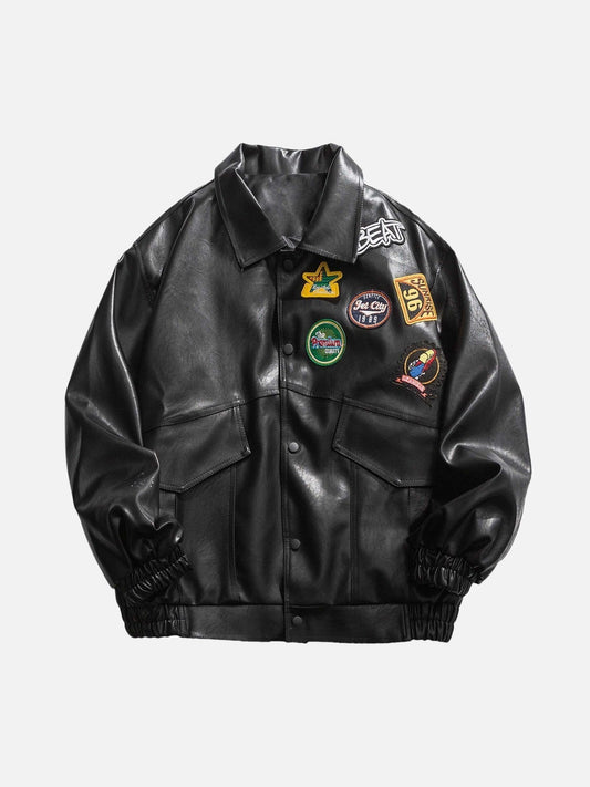 "Street Star" Retro Biker Jacket