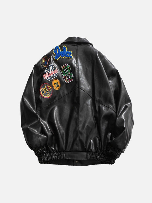 "Street Star" Retro Biker Jacket