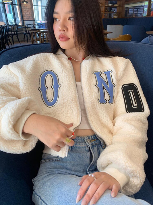 LETTER "ON" VINTAGE JACKET