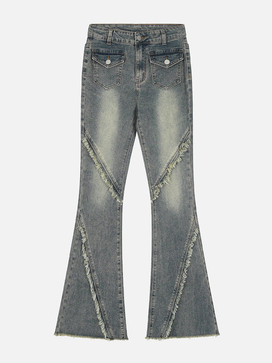 "Street Star" Vintage Flared Jeans